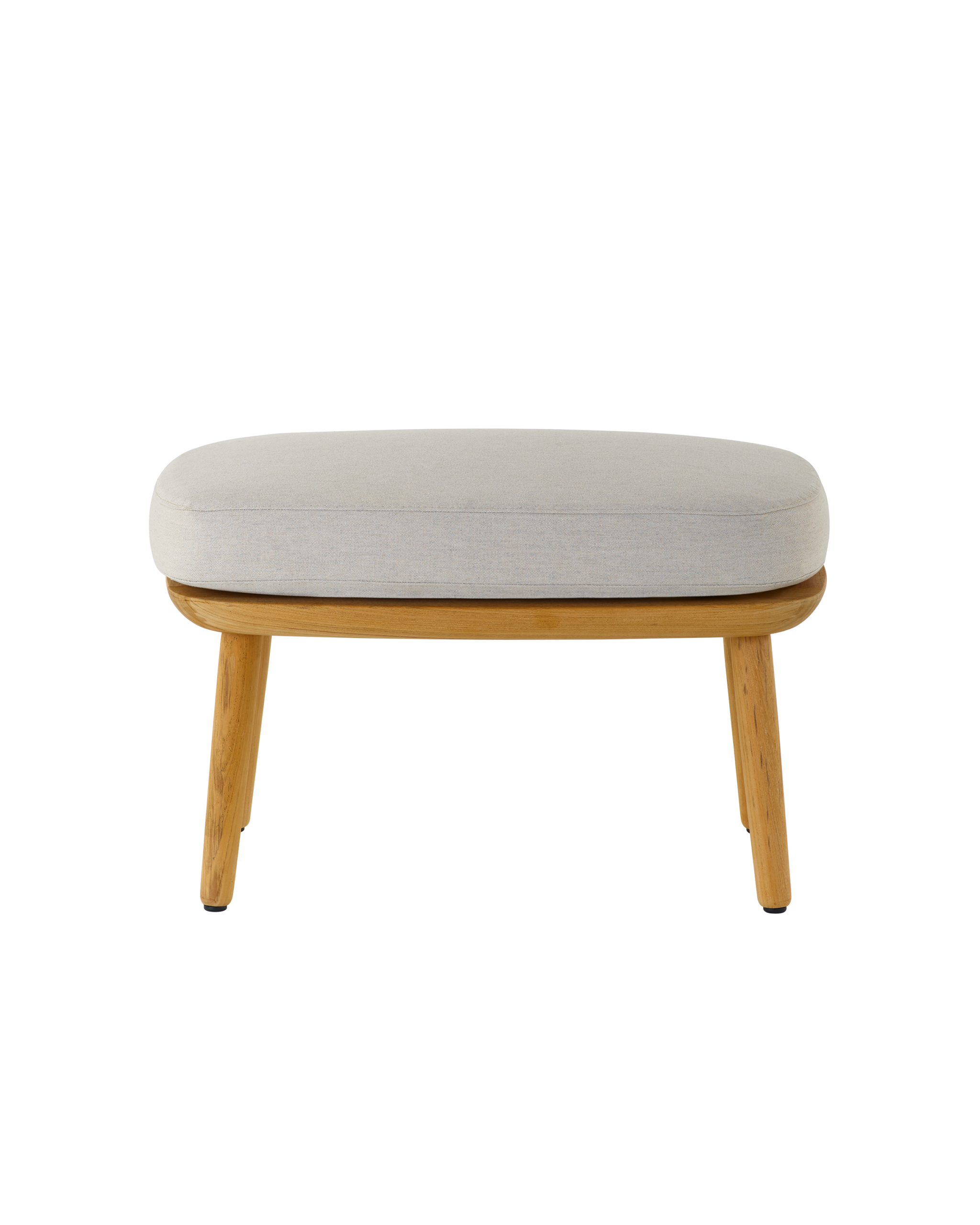 Crosshatch Outdoor Ottoman — image 1