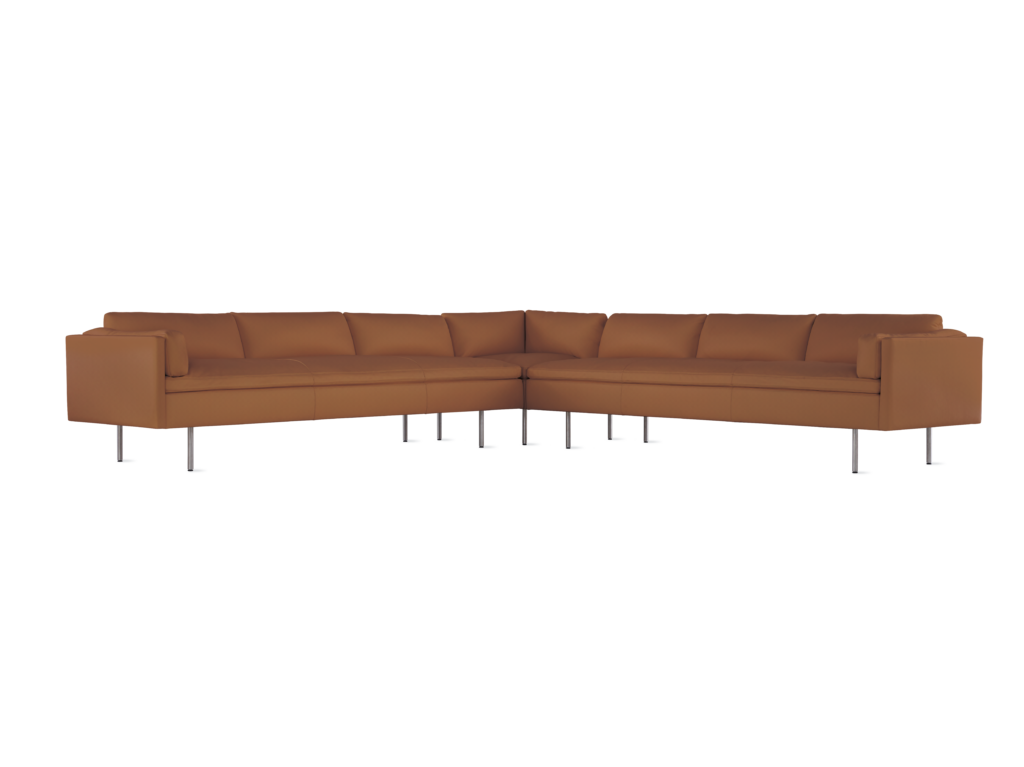 Bolster Sectional Sofa — image 1