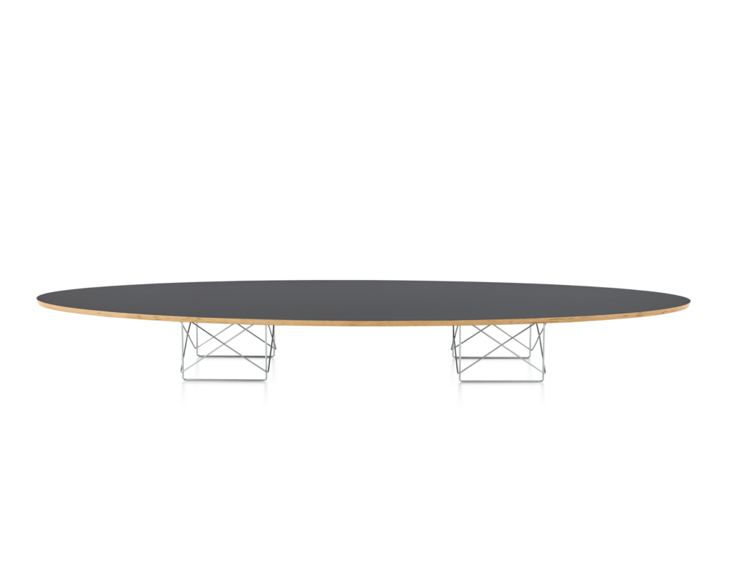 Eames Wire Base Elliptical Table — image 1