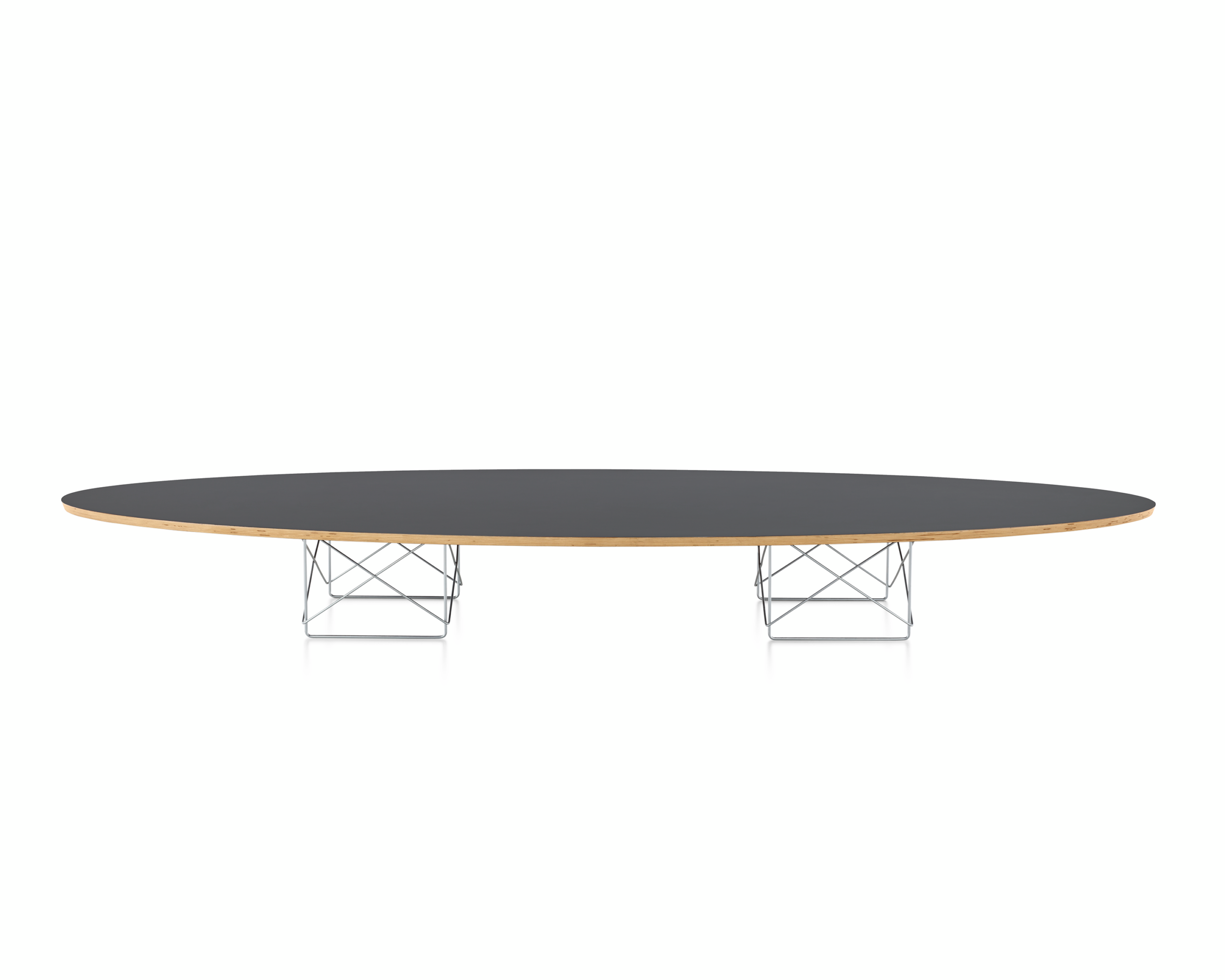 Eames Wire Base Elliptical Table — image 1